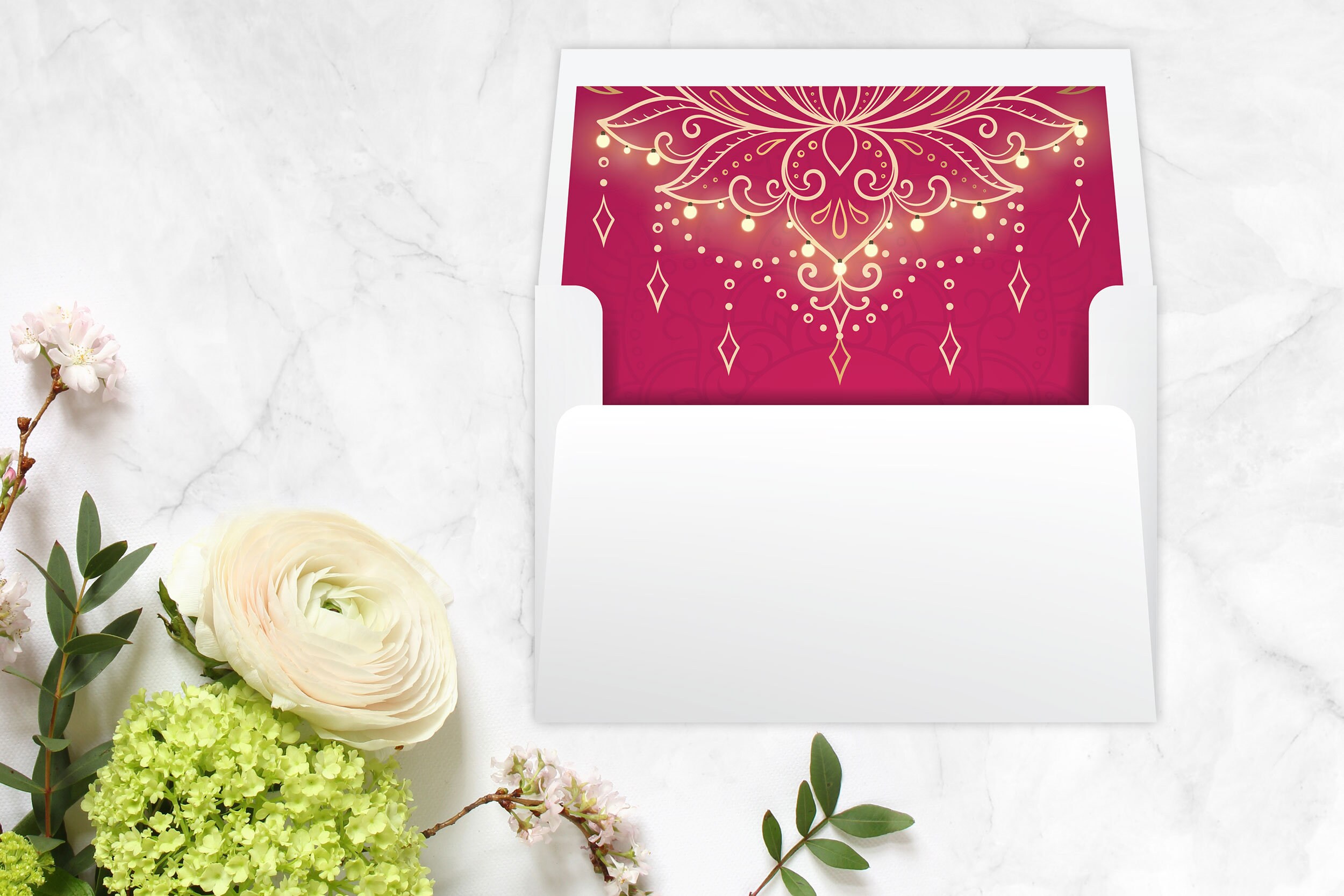 PRINTABLE Indian Wedding Invitation Template, Corjl, Instant Download ...
