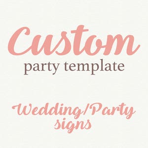 Benutzerdefinierte Hochzeitsvorlage, Party Schilder, Reiseverlauf, Tischnummer, Tischmenü, Hochzeitsprogramm, druckbare Hochzeit, Einladungsvorlage