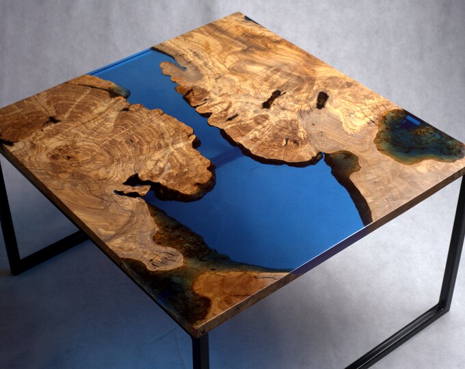 Coffee Table With Epoxy River. Etsy UK