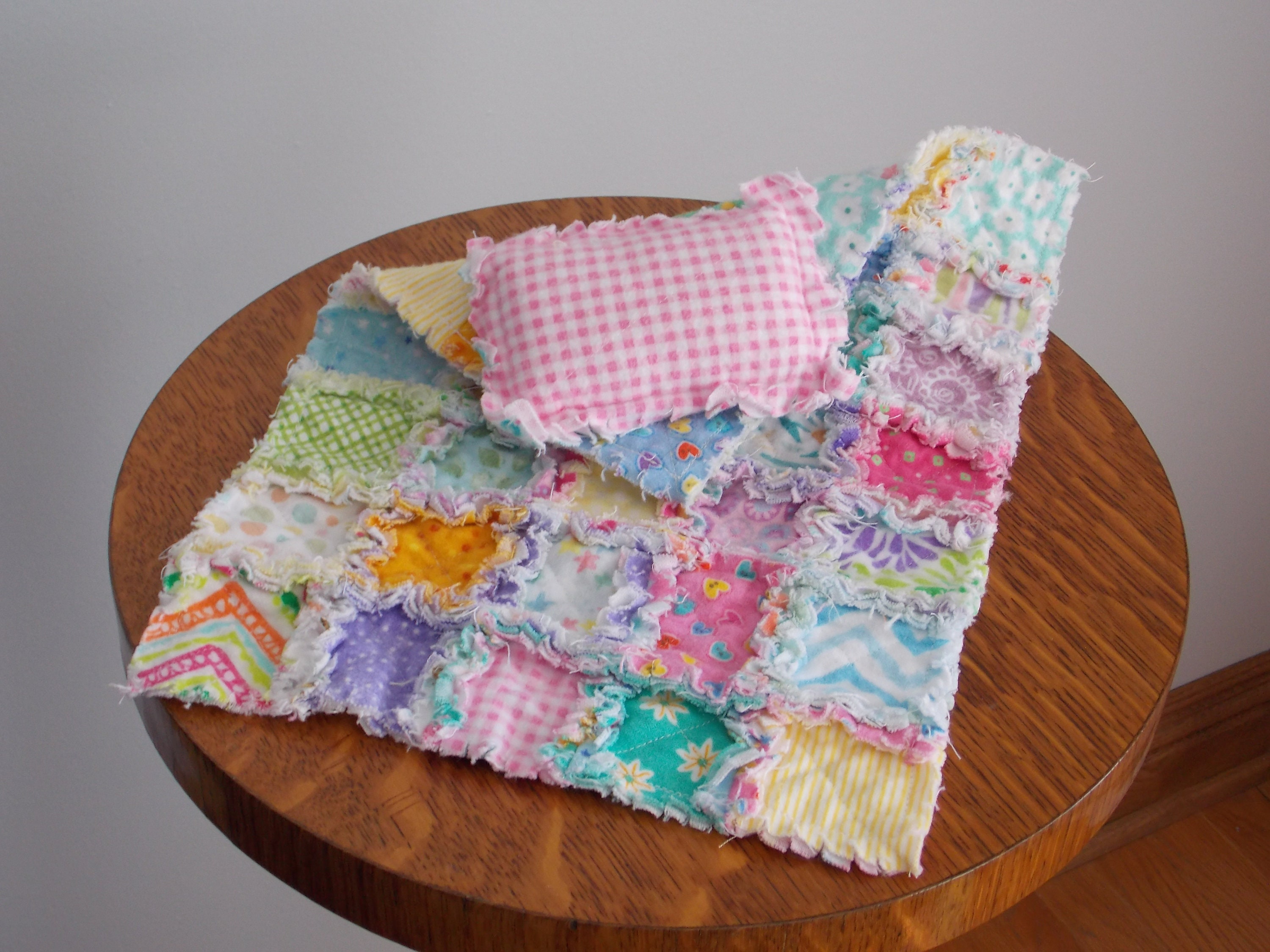 12 Doll Quilt and Pillow Etsy
