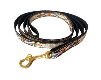 Native Yellow Thin Dog Leash