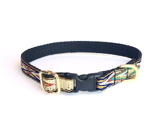 Native Yellow Small Dog Collar