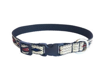 Native Blue Small Dog collar