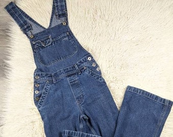 silver jean overalls