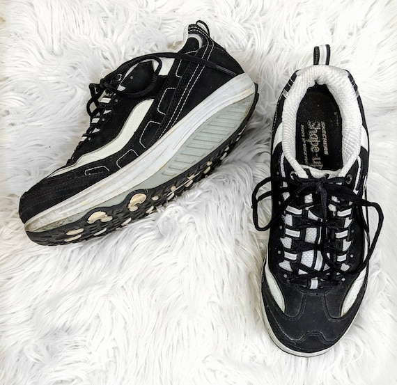 retro platform sneakers