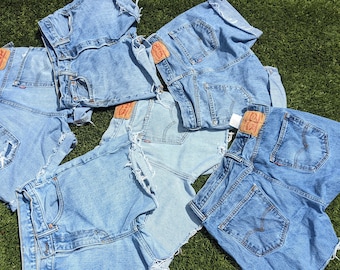 Levi High Waisted Shorts - Etsy
