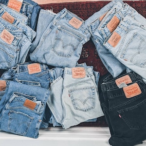 Plus Sized Vintage Levi's High Waisted Denim Jean PLUS SIZE Size 32 ...