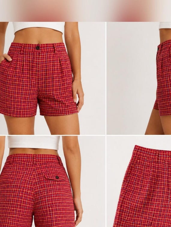 Marks & Spencer, Vintage marks & Spencer 90s Shorts, High-Rise Casual Tailored Fit
