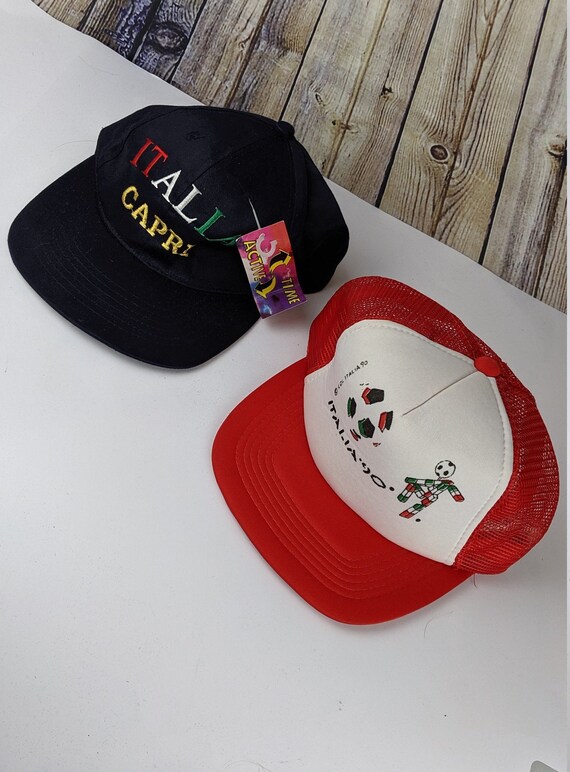 italy soccer hat