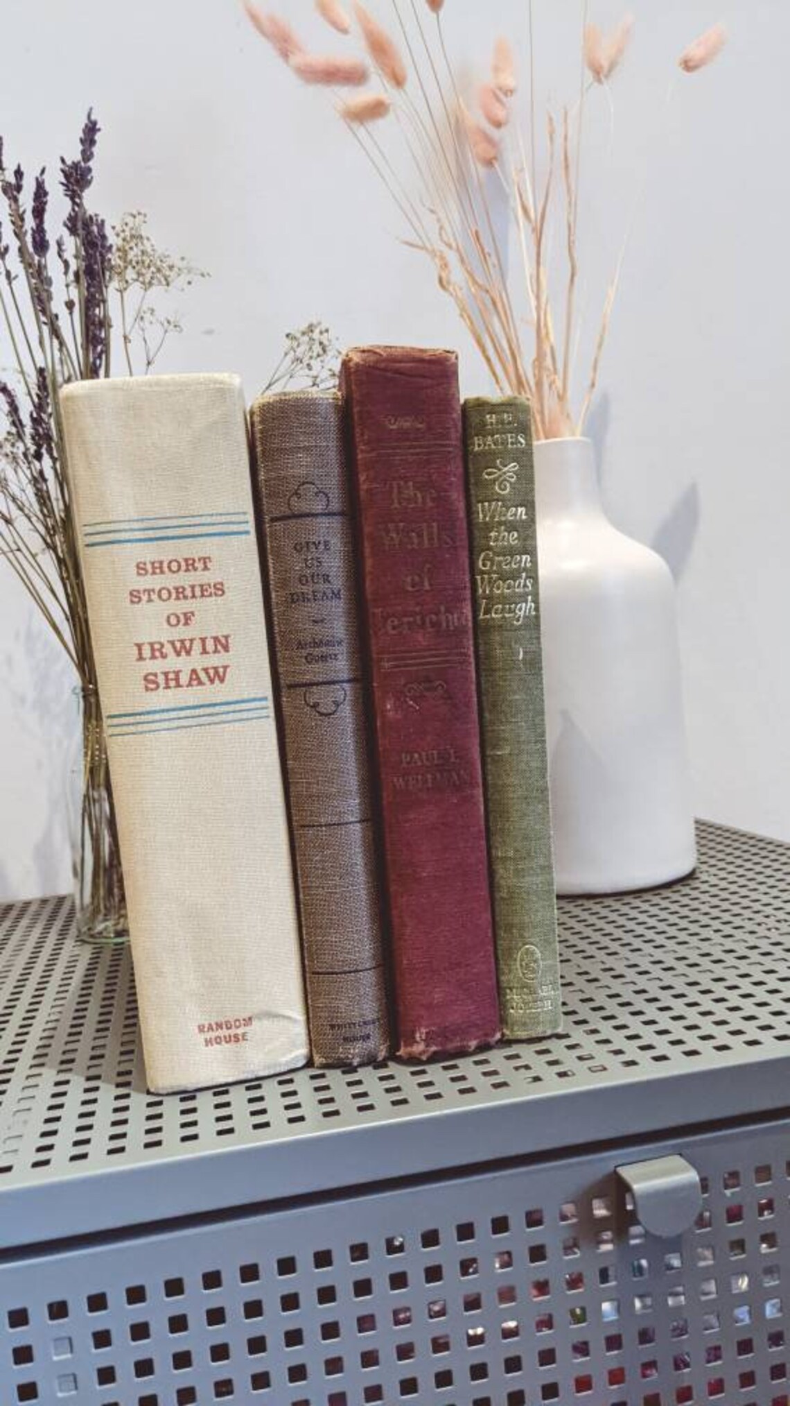 Vintage Decorative old fashioned antique books Book Decor Etsy