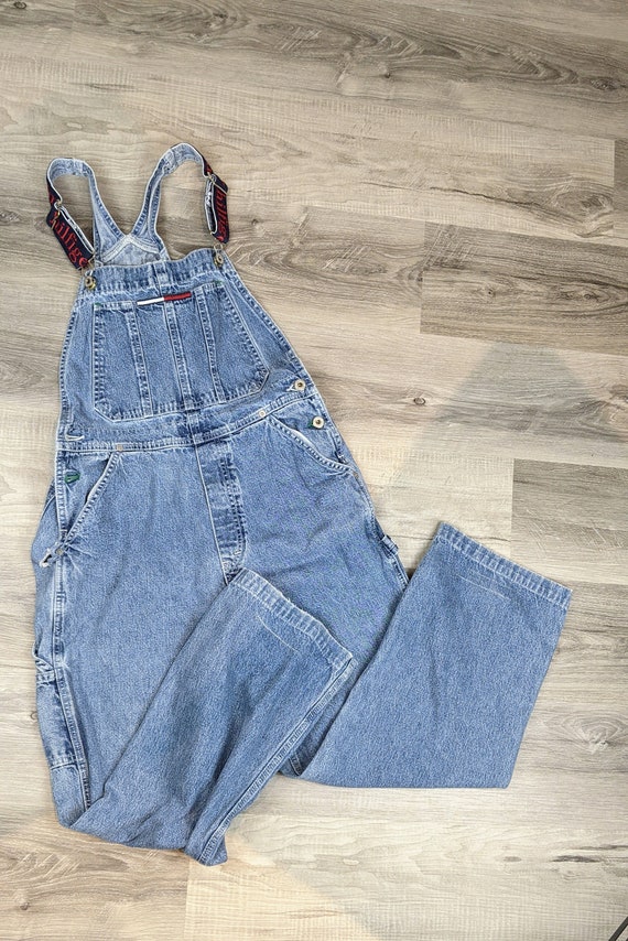 90s Tommy Hilfiger Carpenter Jean overalls | Hip