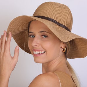 Wide Brim Hat women, Foldable Hat, Packable Hat, Fashion Hat, Summer Hat, Beach Hat, Women Hat, Sun Hat, Gardening Hat, Vacation Hat