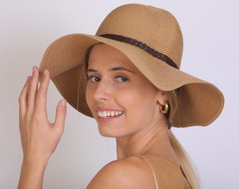 Wide Brim Hat women, Foldable Hat, Packable Hat, Fashion Hat, Summer Hat, Beach Hat, Women Hat, Sun Hat, Gardening Hat, Vacation Hat