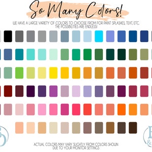 color chart for wedding decor