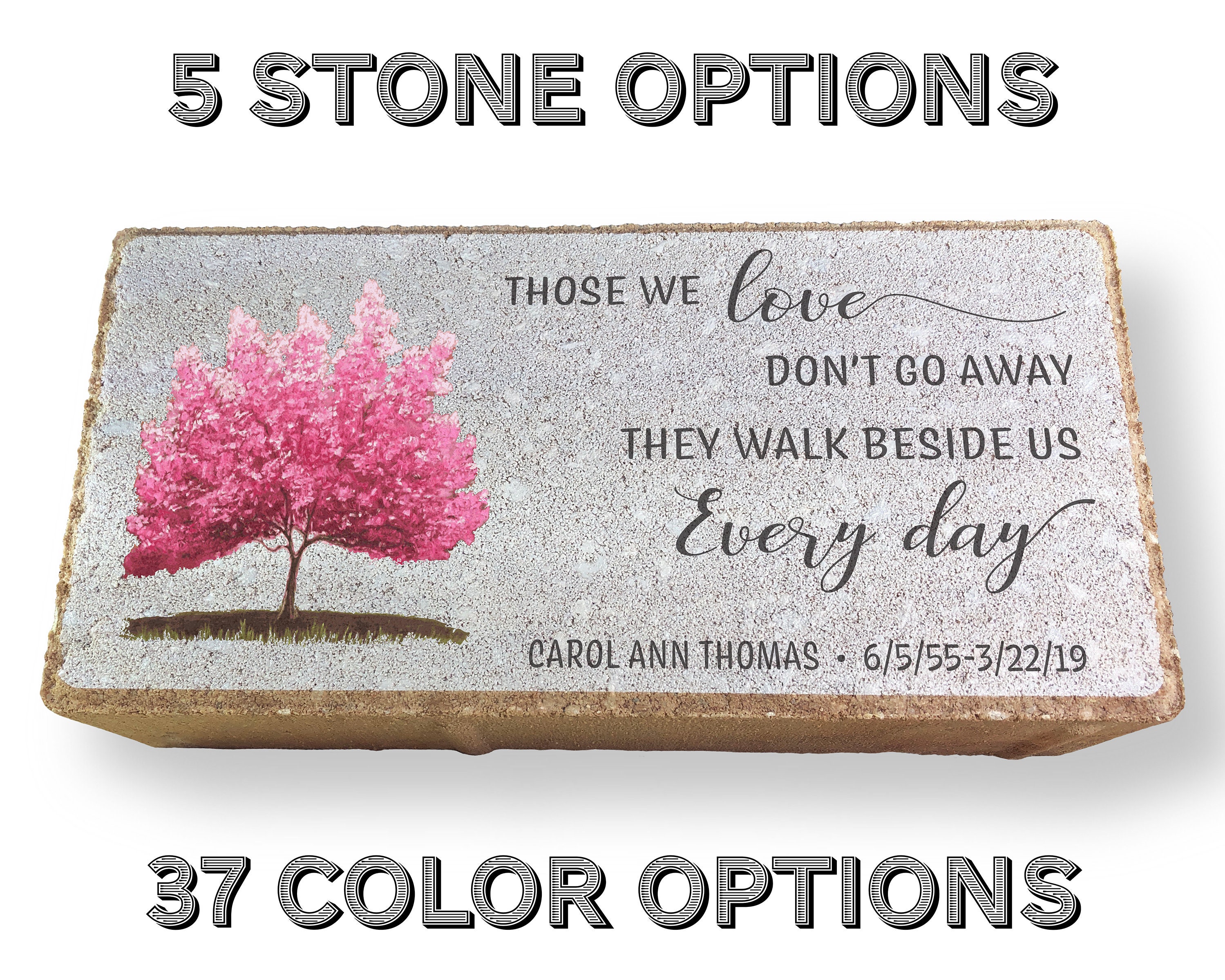 Memorial Stone Memorial Stones Memorial Garden Stone Etsy