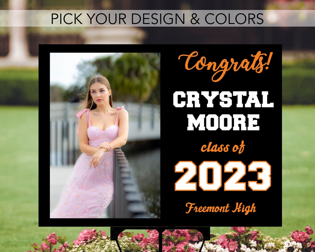 Class of 2024 Senior 2024 Yard Sign, Graduation Yard Sign, 24 X 18 Yard ...