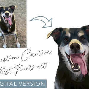 Cartoon Dog Portrait