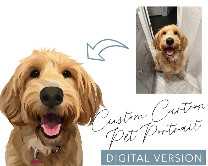 Cartoon Pet Portrait