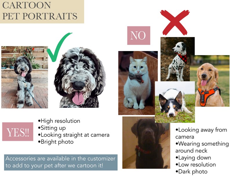 Pet portrait for bar sign