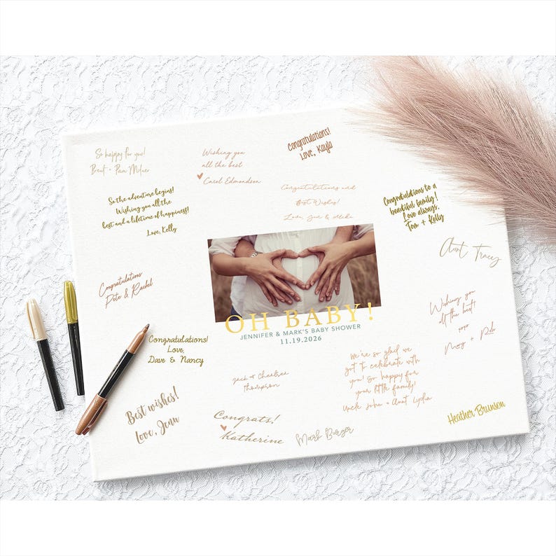 Baby Shower Guestbook Alternative
