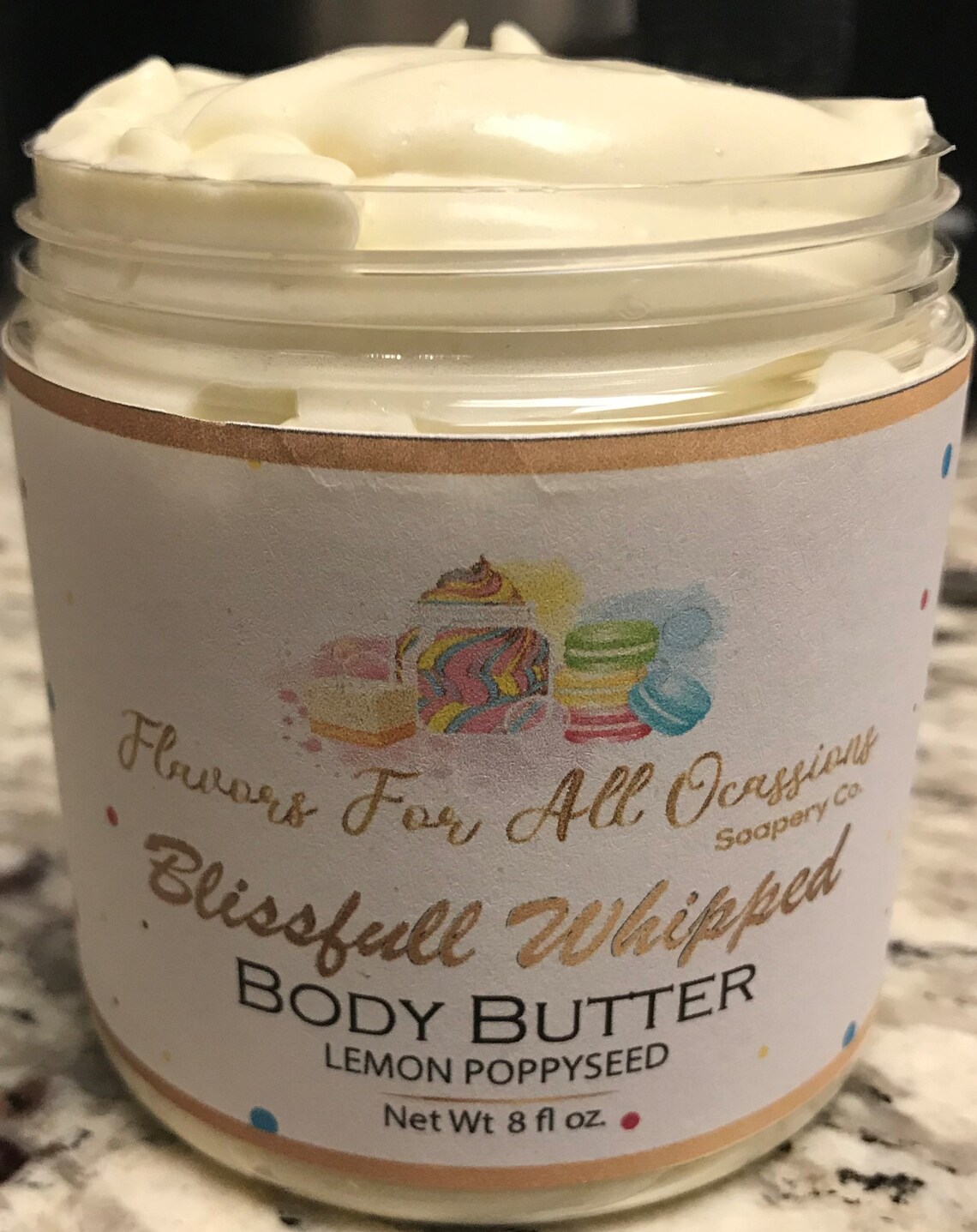 8 Oz Whipped Body Butter Etsy