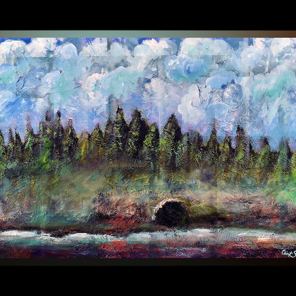 24 X 36 Canvas Painting Etsy