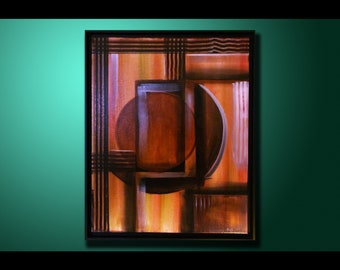 Original Abstract Painting Red Wall Art Abstract painting Home Decor Modern Art Canvas Artwork Hand Made Abstract Acrylic Painting 20x16