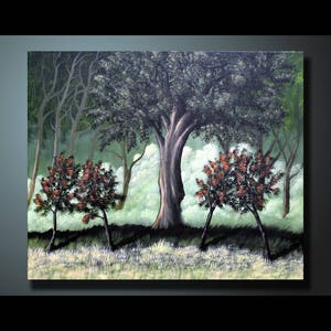 Original Landscape Painting Tree Wall Art Landscape painting Home Decor Modern Art Canvas Artwork Hand Made Acrylic Painting 20 x 24