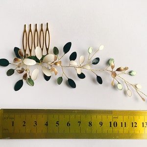 Hair comb with flower design image 6