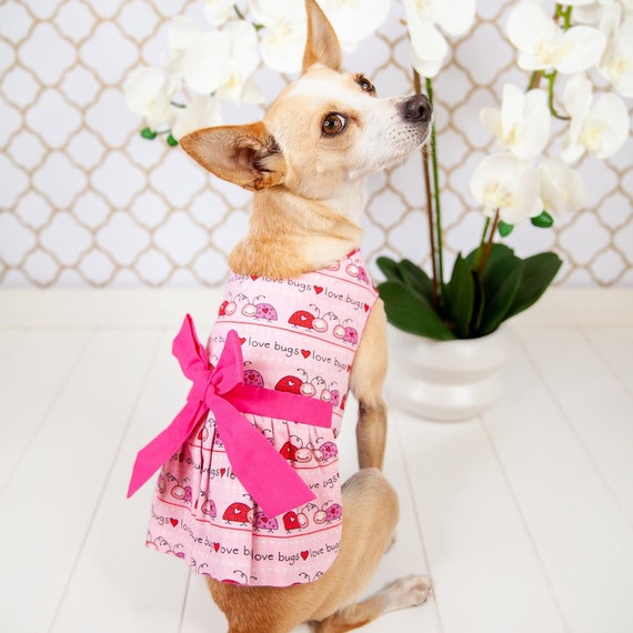 Love Bugs Pet Dress – Dog Dress Pet Apparel