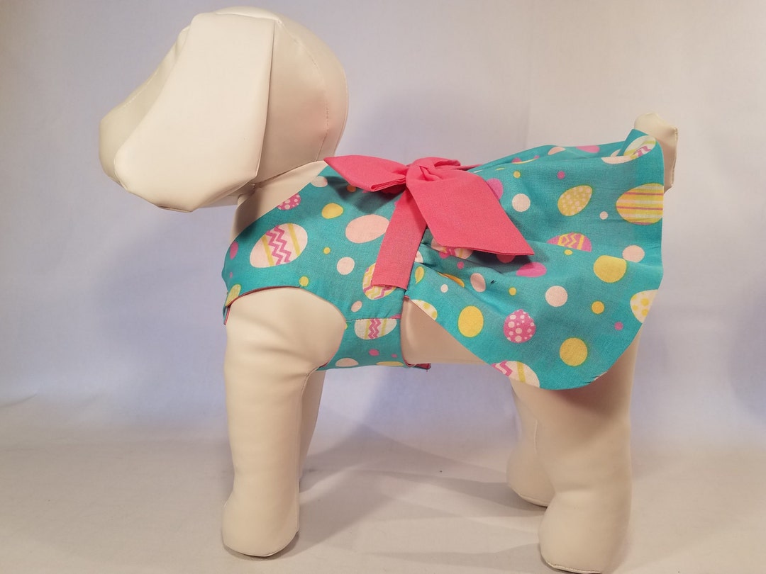 Dog Dress Easter Eggs Dog Clothes Pet Clothes Etsy