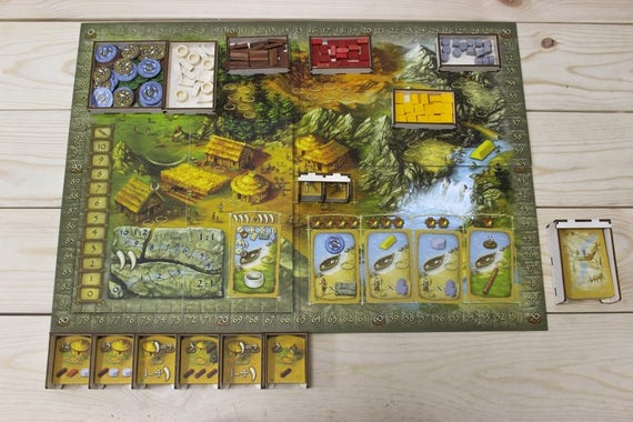 Stone Age Expansion Insert Organizer Etsy Fascinating Game With Stones And Wooden Board Stone Age Expansion Insert Organizer Etsy Fascinating Game With Stones And Wooden Board