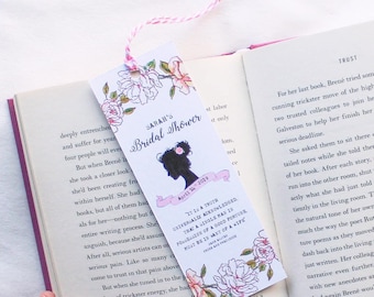 Pride and Prejudice // Jane Austen // Quote Bookmark // Bridal Shower Gift // Keepsake // Present // Hen Party // Book Personalised