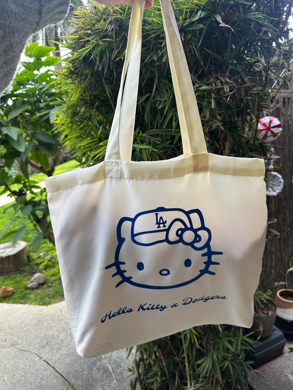 Hello Kitty Tote, Gift for Friends, Hello Kitty Bag - Etsy