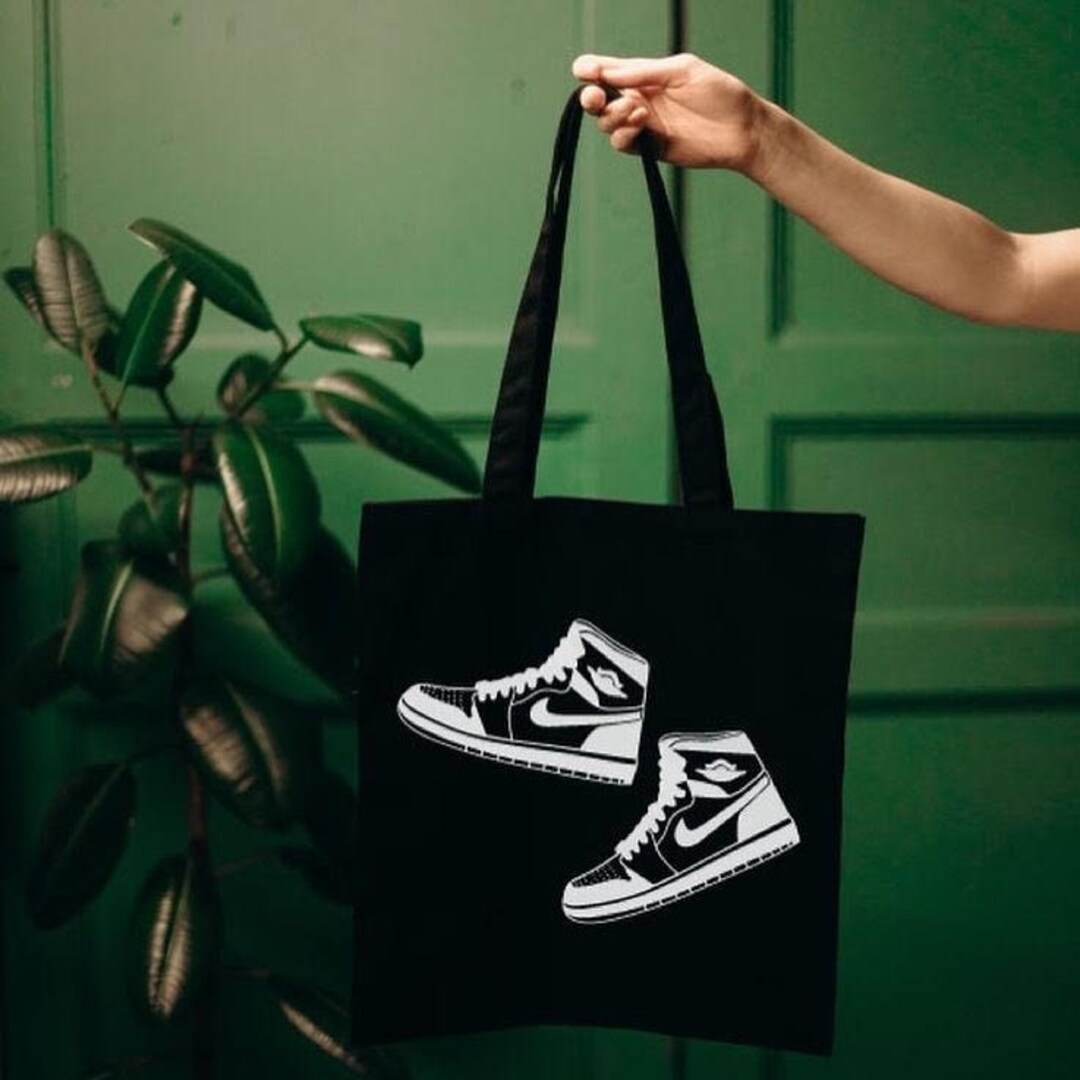 Nike Air Jordan Tote Bag Air Jordan Sports Tote Bag Gifts Etsy