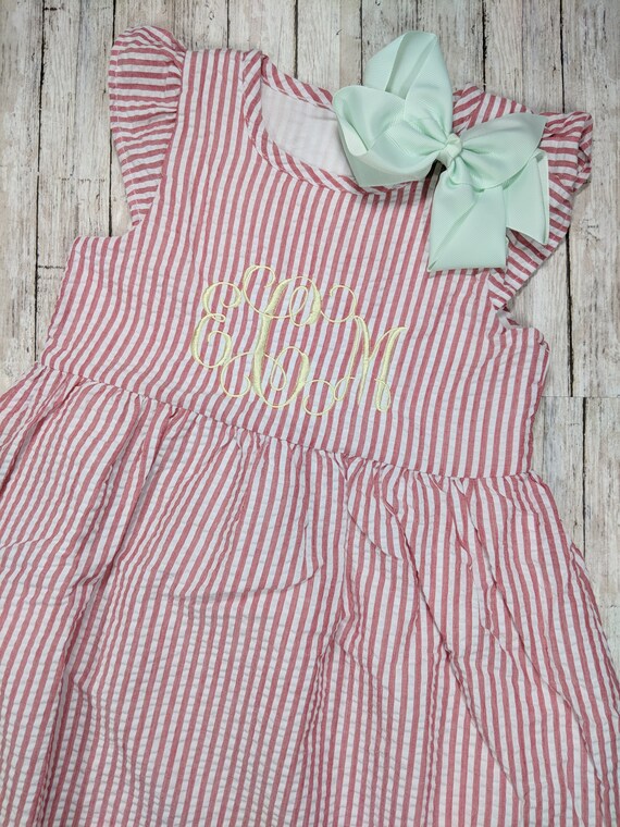 seersucker easter dress