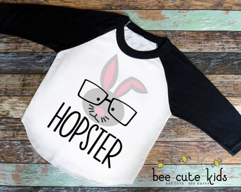 Easter Shirt - Boys Easter Shirt - Easter Outfit - Girls Easter Shirt - Kids Easter Shirt - Toddler Easter Shirt - Hopster Easter Shirt
