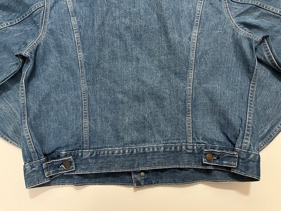 Vintage 80s Levi Denim Jacket Blue Large - image 7