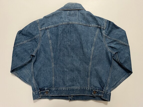 Vintage 80s Levi Denim Jacket Blue Large - image 6