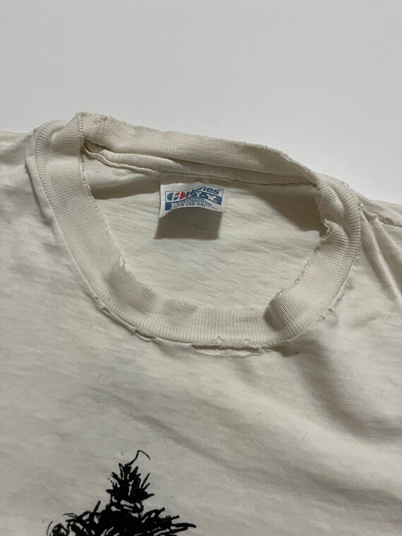 Vintage 90s Rat Mouse Ninja Samurai Shirt XL Larg… - image 4