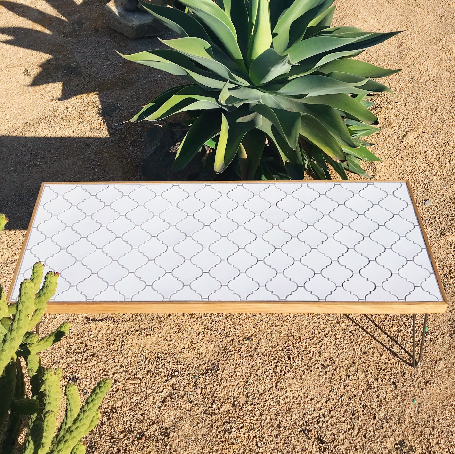 Tile Coffee Table Tiktok Coffee Table. Mosaic Tile Coffee Table