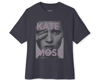 Kate Moss Fashion Icon T-Shirt, 90s Supermodel Print *Icon