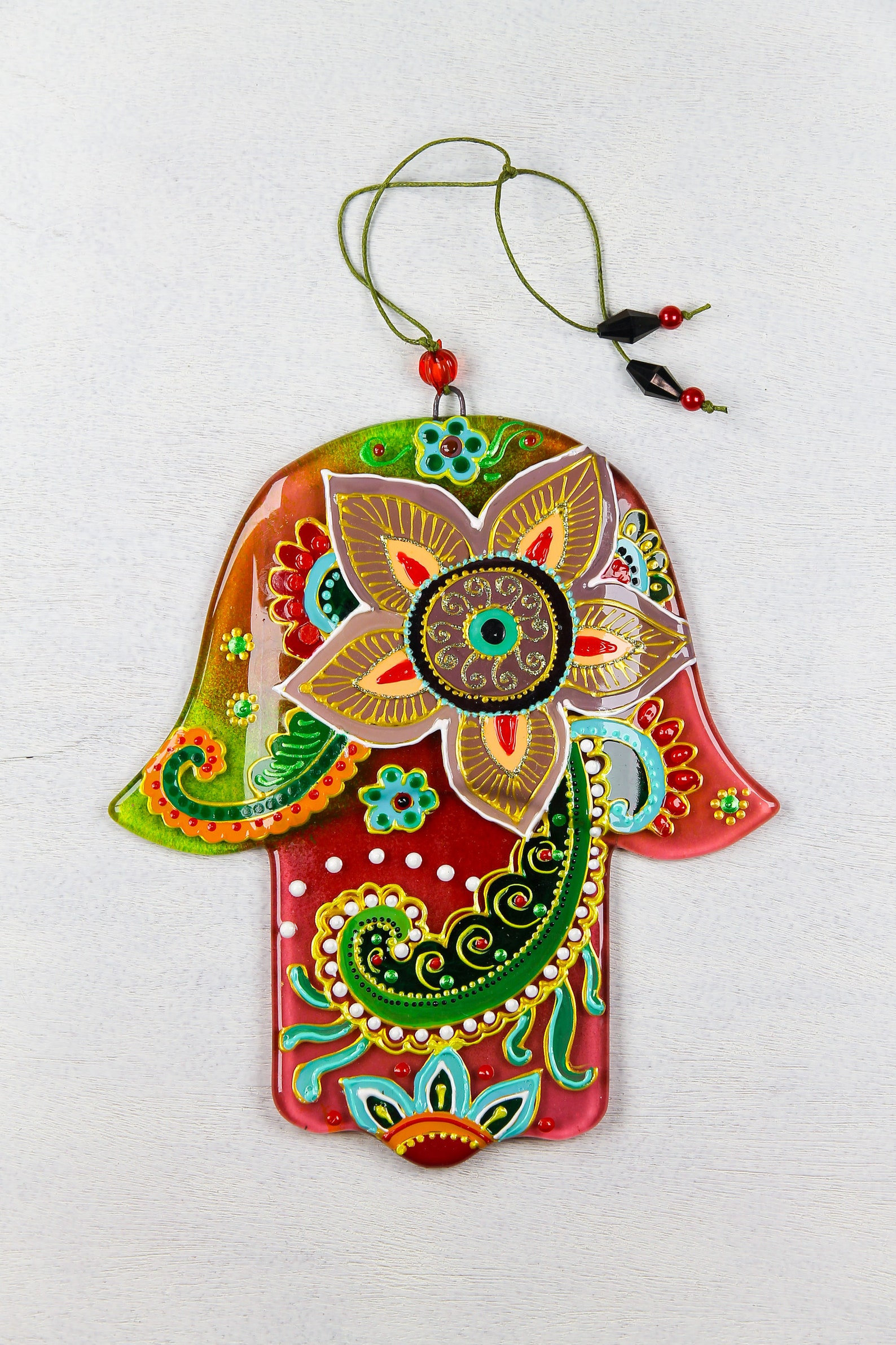 Hamsa Hand Hamsa Wall Decor Khamsa Sacred Protection Symbol Etsy