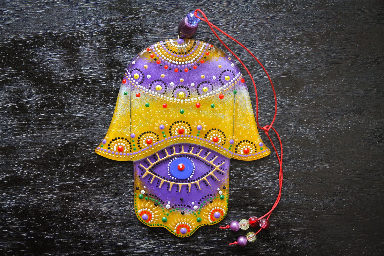 Hamsa Hand Hamsa Wall Decor Khamsa Sacred Protection Symbol Etsy