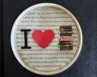 Book Sculpture, Book Art, Altered Book, Librarian Gift, Teacher Gift, Book Club Gift, Author Gift, Recycled Book Art