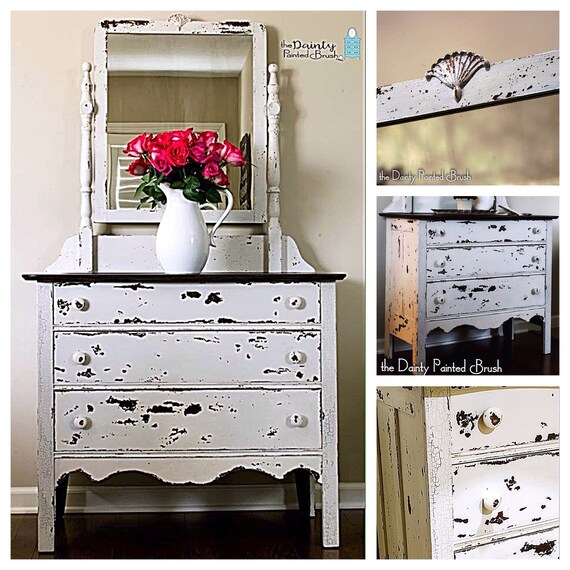 Sold Example Painted Furniture Custom Order Shabby Chic Etsy