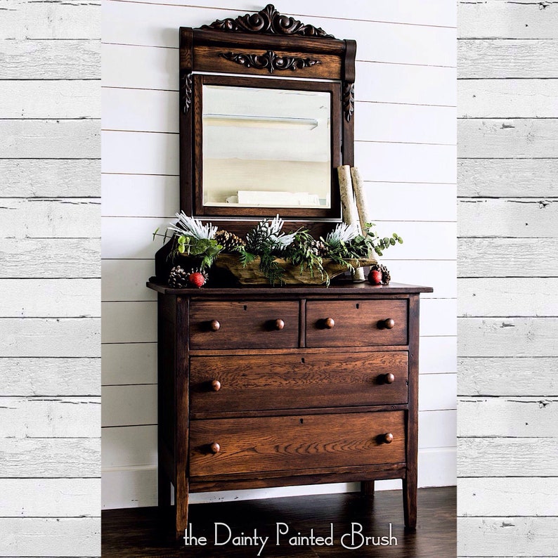 SOLD Farmhouse Rustic Dresser & Mirror Rustic Furniture Etsy