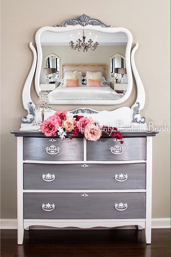 Sold Example Antique Dresser Antique Dresser And Mirror Etsy