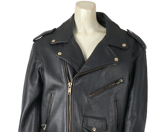 N*E様 本革 短丈 vintage real leather jacket a Stylish Men's Real Leather Jacket - Vintage Genuine Leather