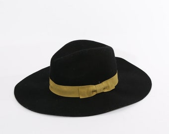 Vintage Scala Black Wool Round Elegant Hat One Size - Etsy display picture 3